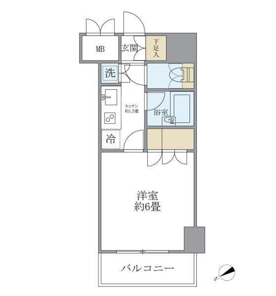 KDXレジデンス日本橋箱崎 705