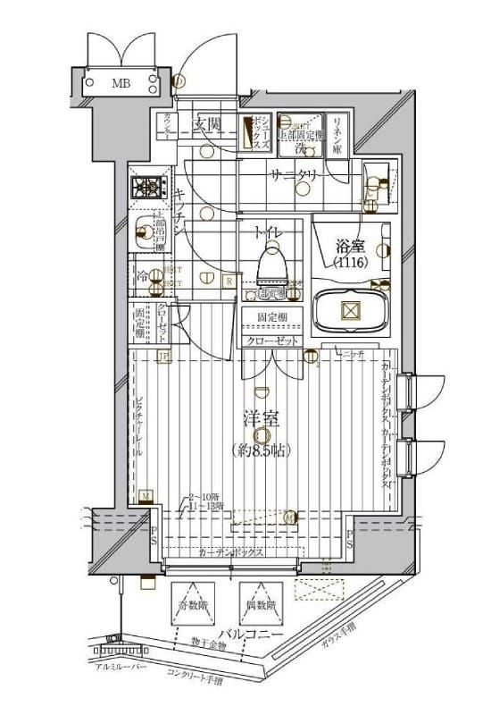 レガリス木場ステーションフロント 402