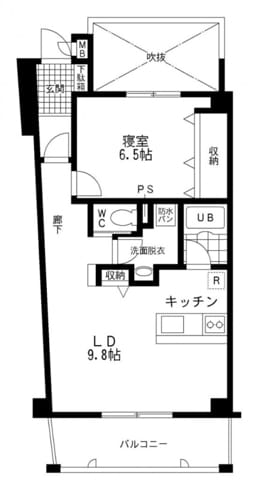 ゼフィルスB棟 0234