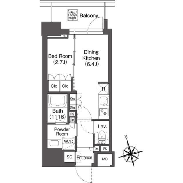 ミリアレジデンス浅草駒形 0302