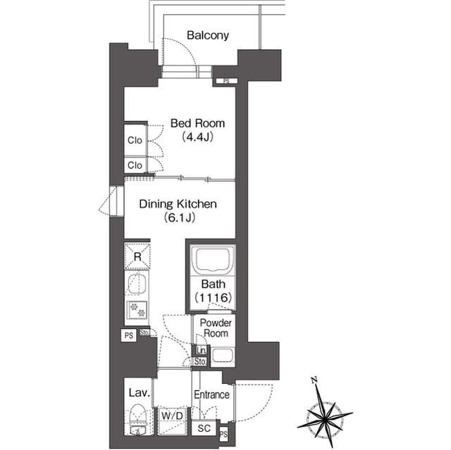 ミリアレジデンス浅草駒形 0801