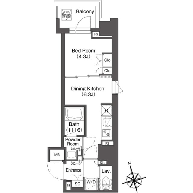ミリアレジデンス浅草駒形 1103