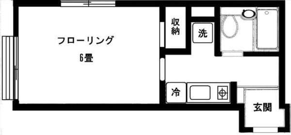 フラットK柿の木坂 205