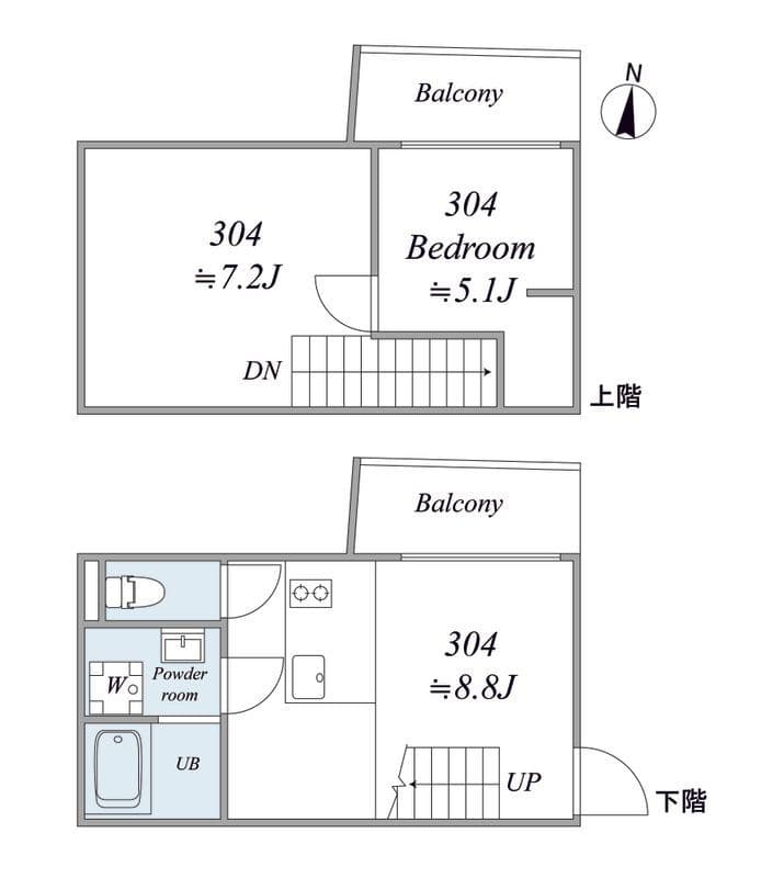 trias144 304 間取り図