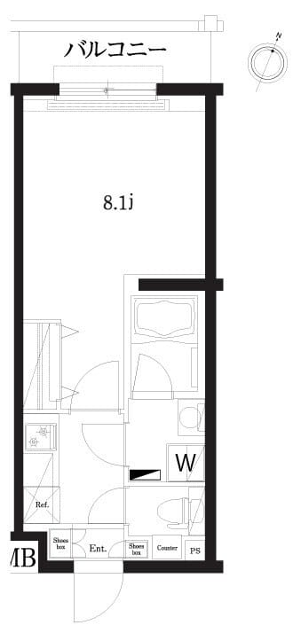 プレミアムキューブ三宿 402