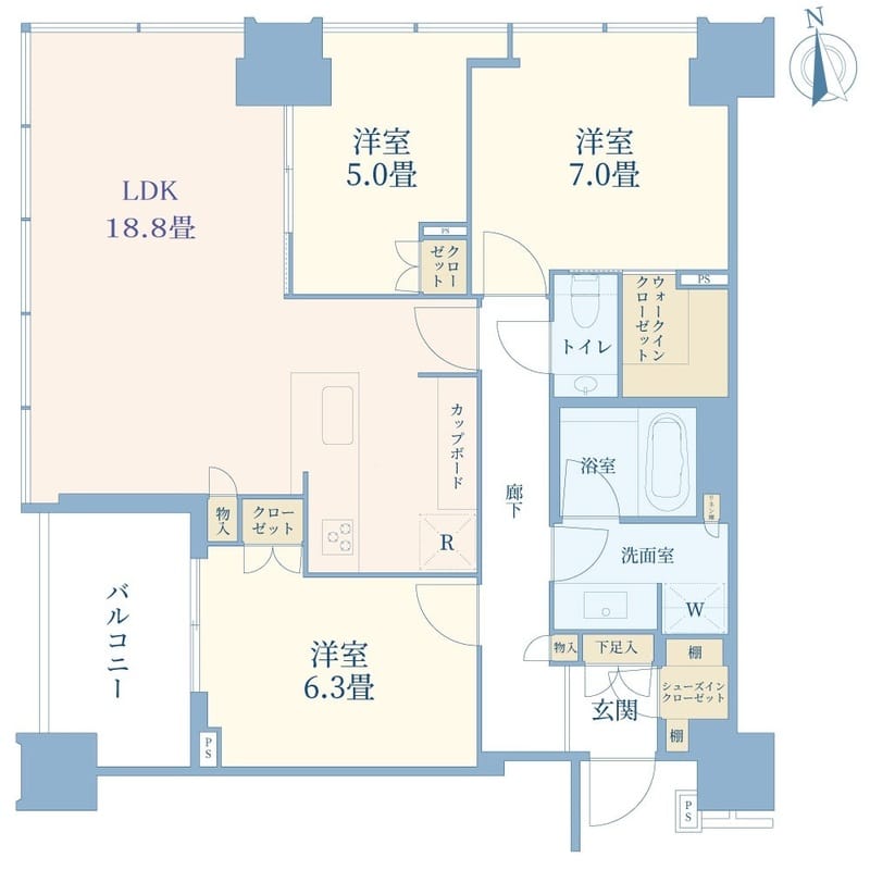 白金ザ・スカイ W1019