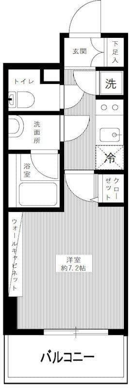 フュージョナル両国TRE 302 間取り図