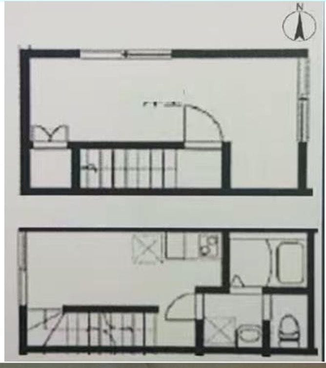 ソルナクレイシア西馬込 202 間取り図