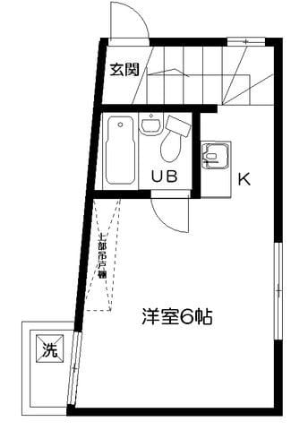 フラット大久保Dの写真