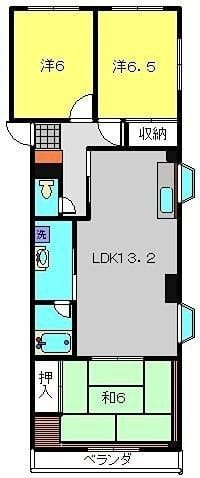 TMBアベニュー 203 間取り図