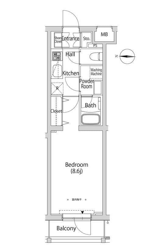 カーサスプレンディッド新中野 204