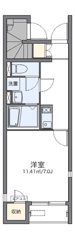 レオネクスト青栁 104 間取り図