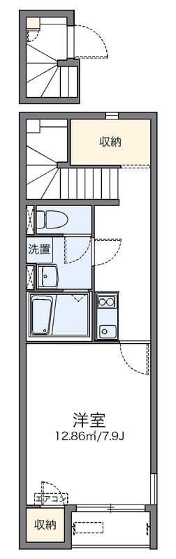 レオネクスト青栁 202 間取り図