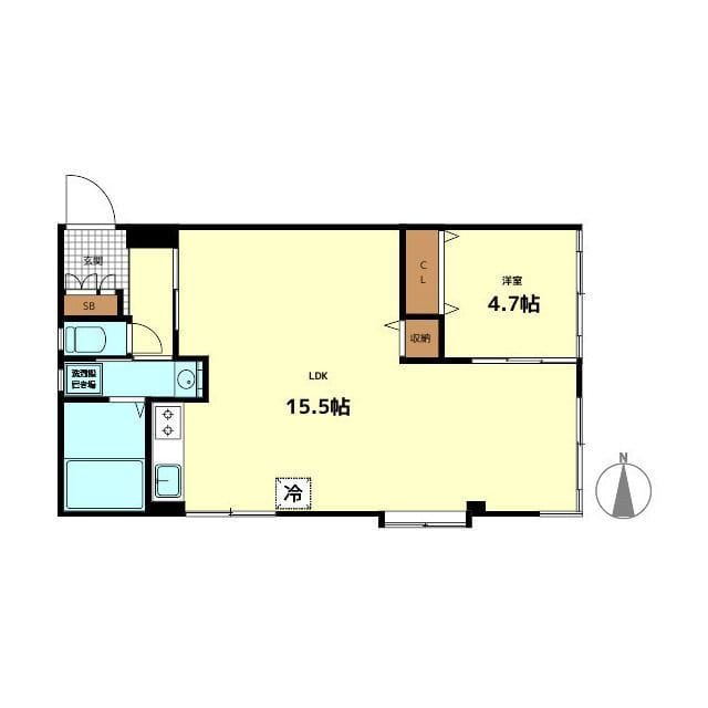 アクセス阿佐ヶ谷 203 間取り図