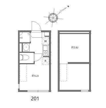 ハーモニーテラス志村 0201