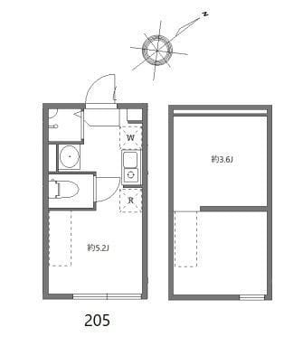 ハーモニーテラス志村 0205