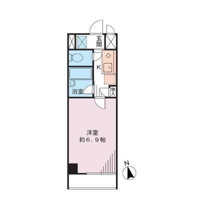 CASITA南長崎 203 間取り図