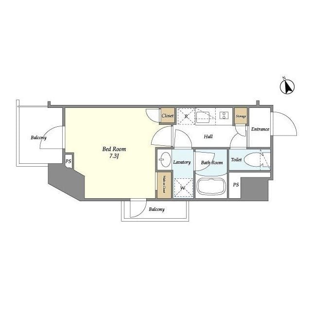 BluRock青葉台 0401 間取り図