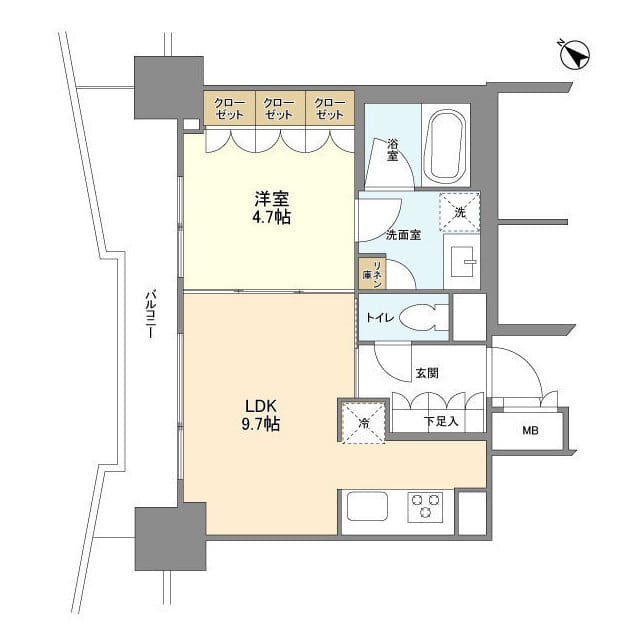LaSante五反田 1402