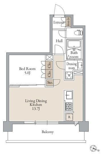 オープンブルーム二子 0403