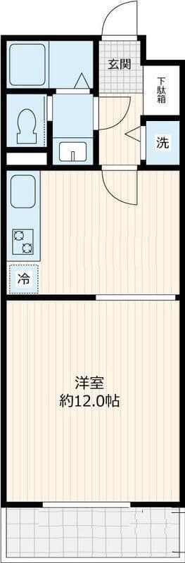 T’s garden小竹向原 109 間取り図