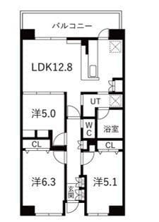 アクティ目黒駅前2号棟 405