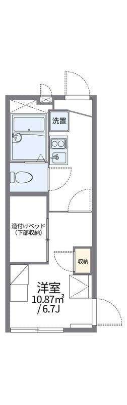 レオパレス清海 102 間取り図