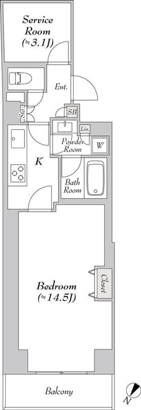 ルミーク文京千石 104