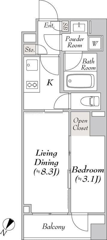 ルミーク文京千石 207
