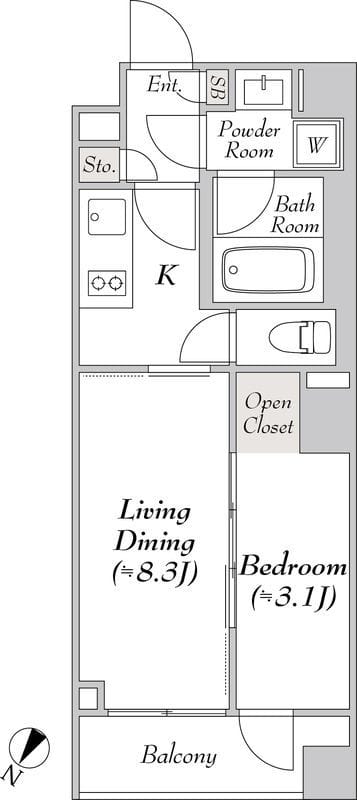 ルミーク文京千石 207