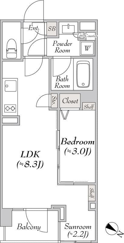 ルミーク文京千石 306