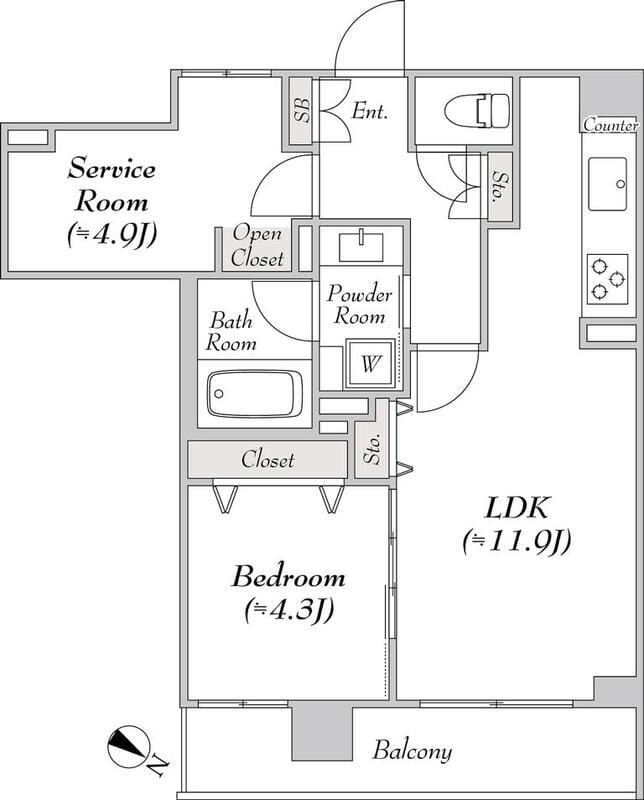 ルミーク文京千石 405
