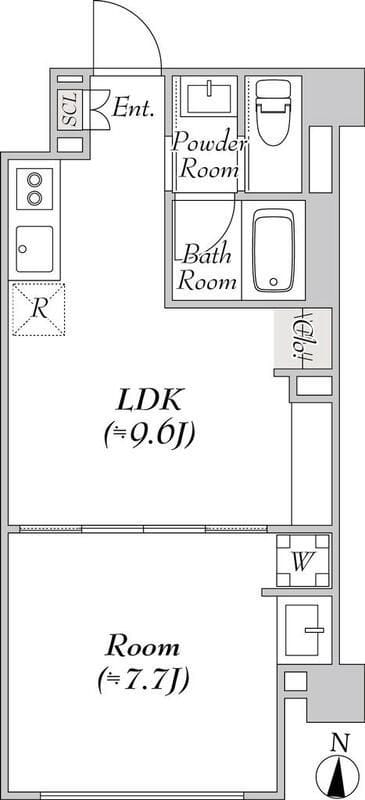 ルミーク北千住 105