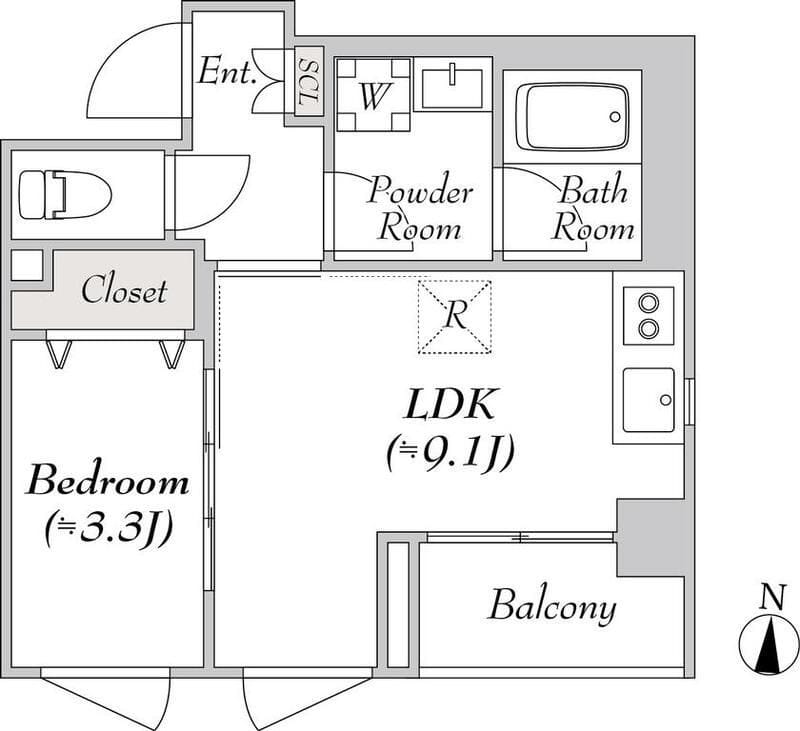 ルミーク北千住 407