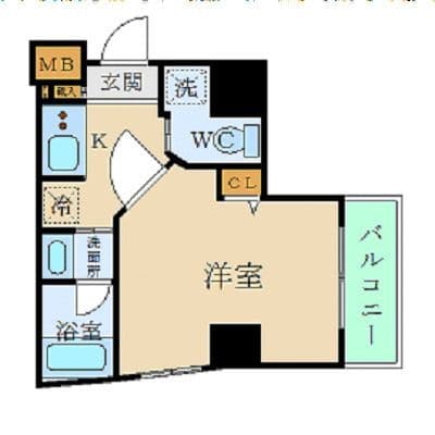 XEBEC門前仲町 601 間取り図