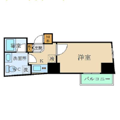 XEBEC門前仲町 902 間取り図