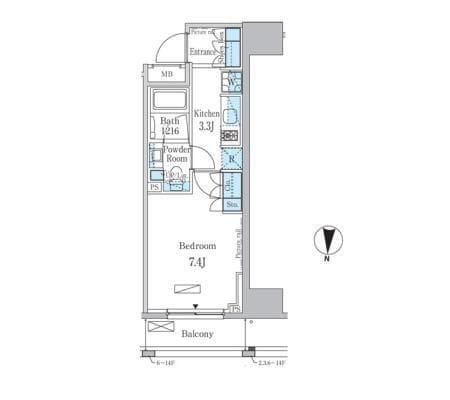 パークアクシス錦糸町レジデンス 1302