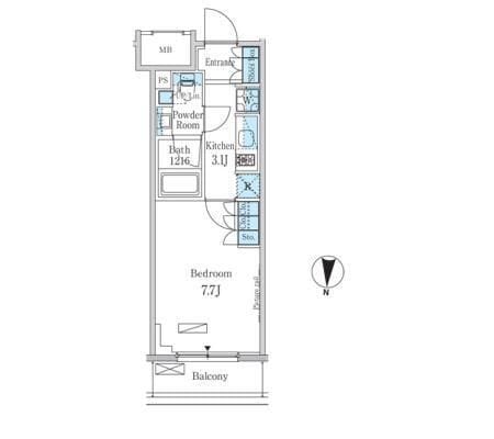 パークアクシス錦糸町レジデンス 404