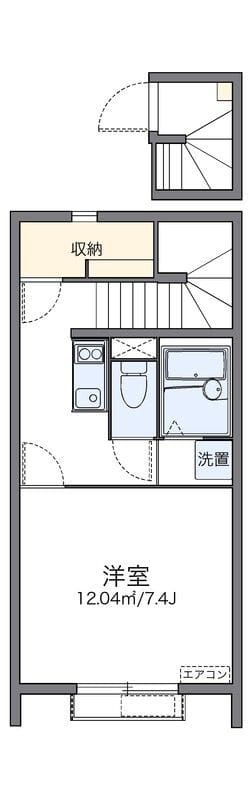 レオネクストKEN Ⅱ 203 間取り図