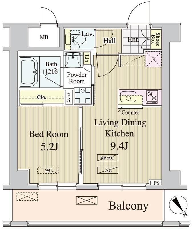 アンソレイユ代々木 405