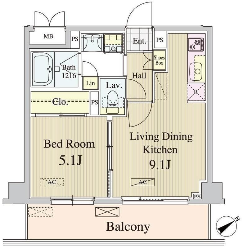 アンソレイユ代々木 409