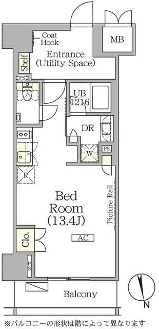 ザ・パークハビオ神楽坂レジデンスSouth 112