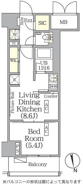 ザ・パークハビオ神楽坂レジデンスSouth 719