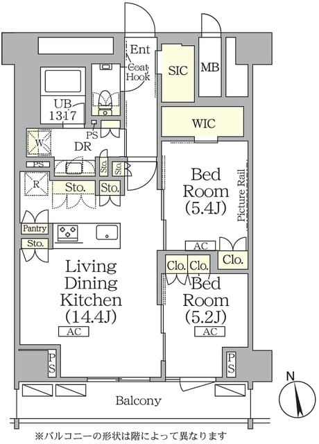 ザ・パークハビオ神楽坂レジデンスSouth 803