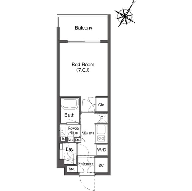 ミリアレジデンス日本橋人形町 1206