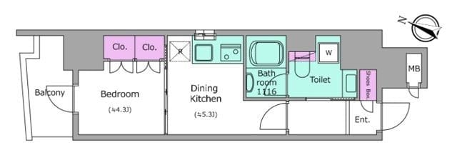クロスレジデンス日本橋本町 1202