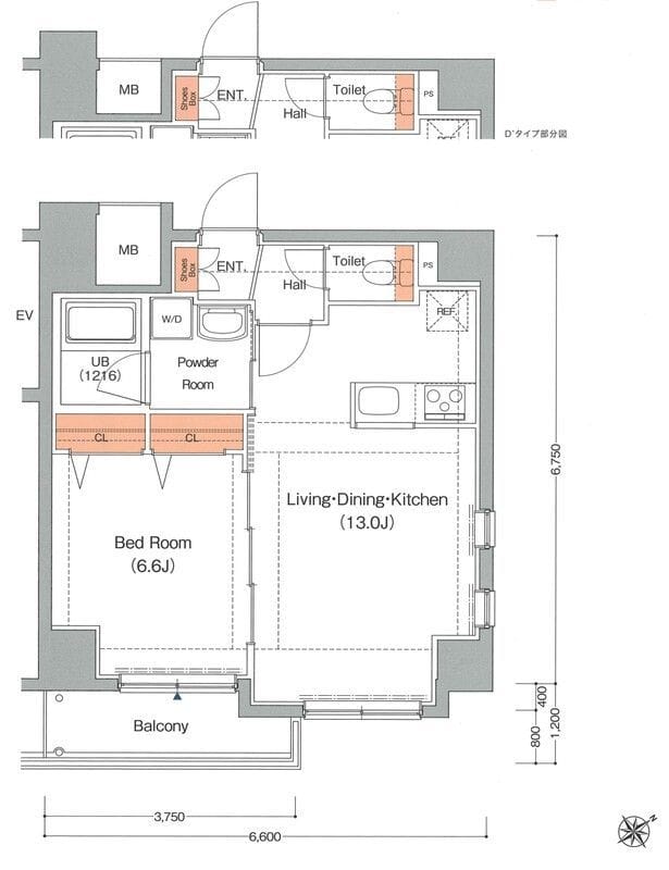エストゥルースプラス東神奈川 601