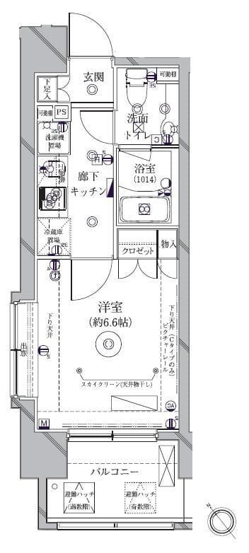 クレイシア新大塚 403
