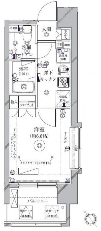 クレイシア新大塚 501