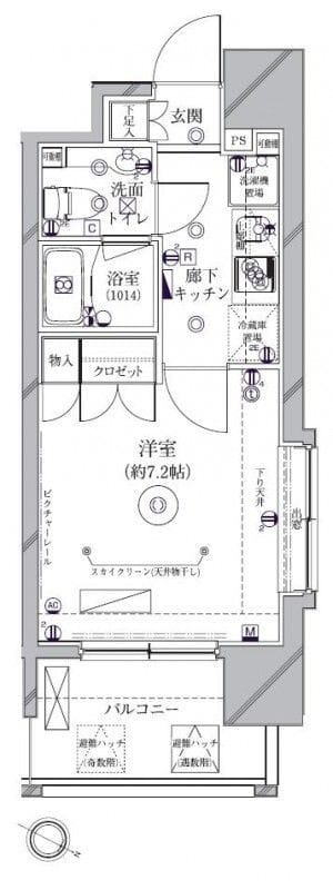 クレイシア新大塚 504